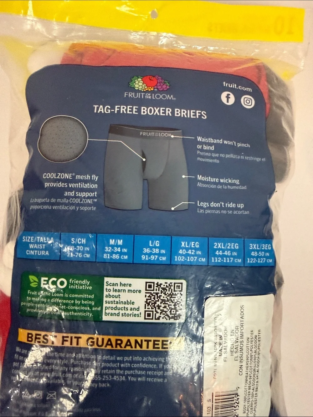 Fruit of the Loom 10 pack